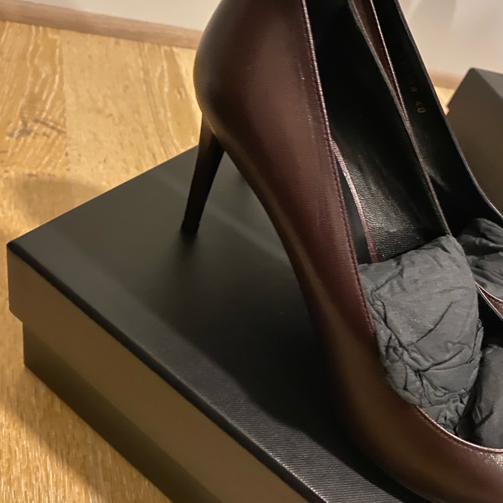 Saint Laurent Anja Amaretto Heels - Picture 5 of 5